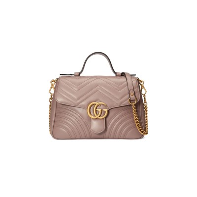 GUCCI GG MARMONT MEDIUM TOP HANDLE BAG ‎‎‎498110DTDIT5729 (27*19*10.5cm)